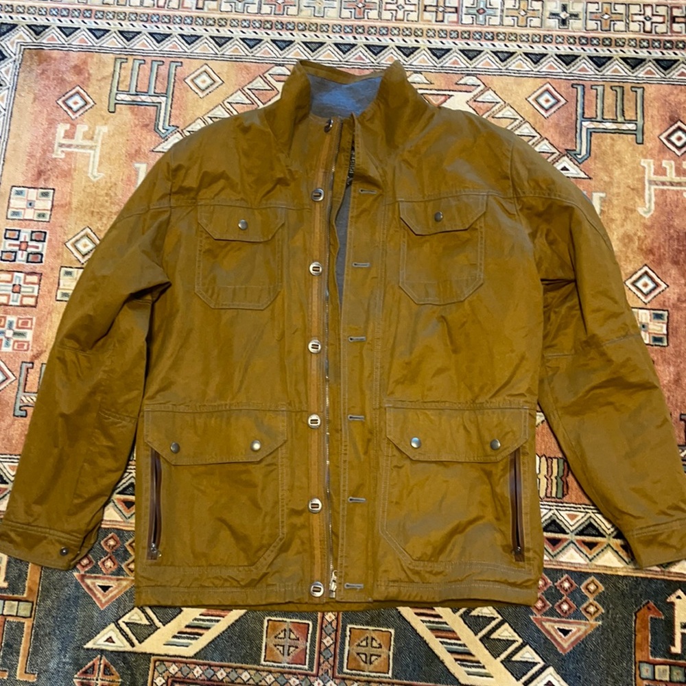 Men's Brown Utility Field Jacket